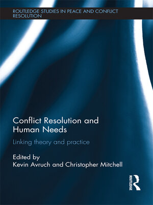 cover image of Conflict Resolution and Human Needs